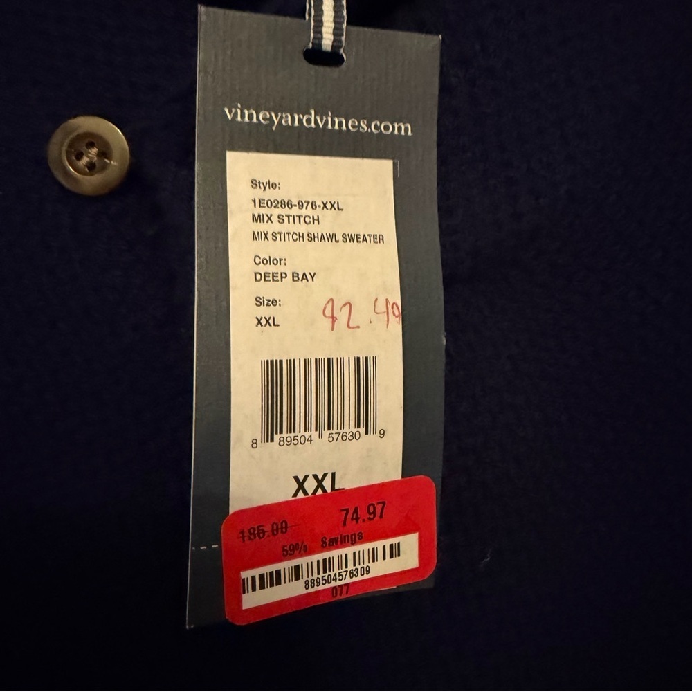 Vineyard Vines Cashmere Sweater - Picture 3 of 5